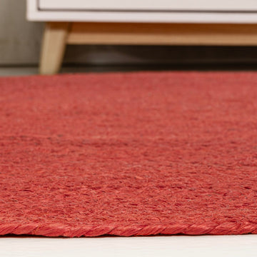 Zara Braided Coastal Cottage Round Jute Round Rug
